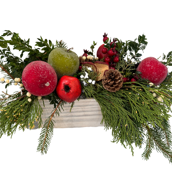 Seasonal Evergreen Centerpieces