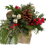 Seasonal Evergreen Centerpieces