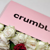 "I Crumbl for You" - Valentine's Day Florals paired with Crumbl Cookies