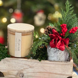 Holiday Evergreen Candle Gift Box