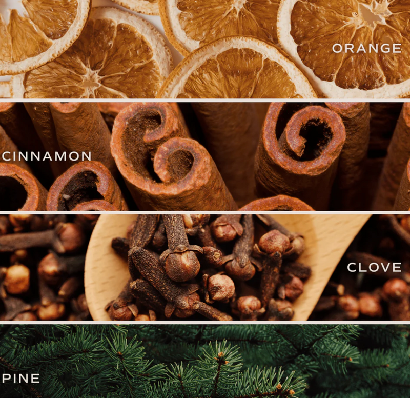 Holiday Evergreen Candle Gift Box