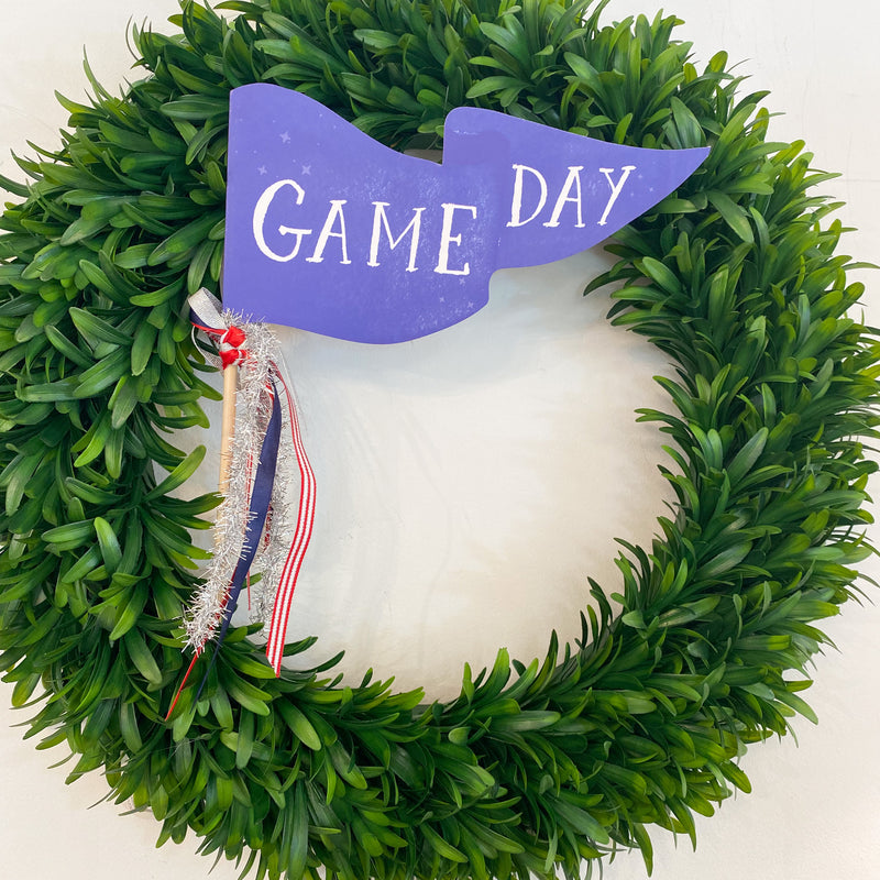 “Game Day" Wreath